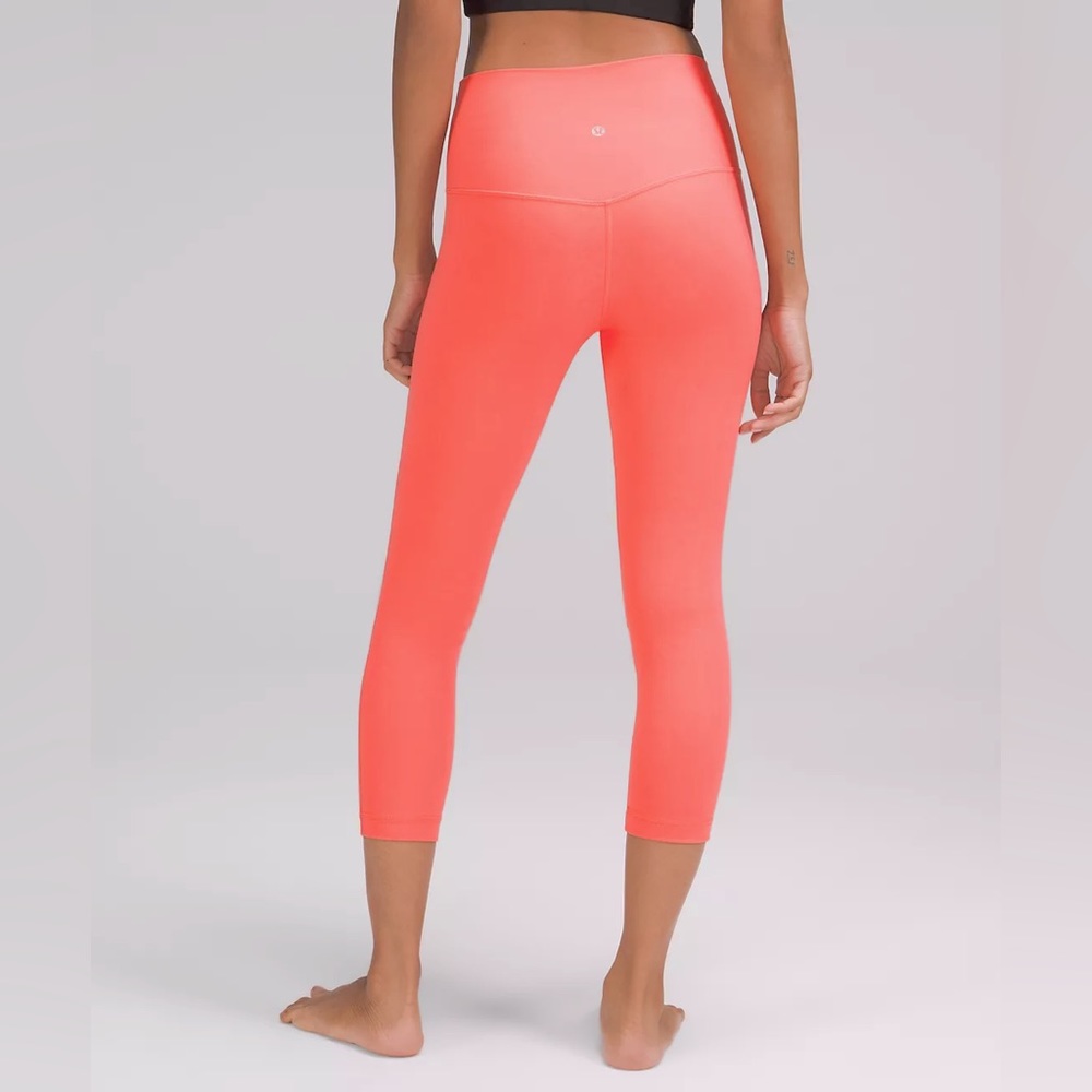 NWT Lululemon Align™ High-Rise Pant with Pockets 25" In Pale Raspberry - Picture 5 of 5